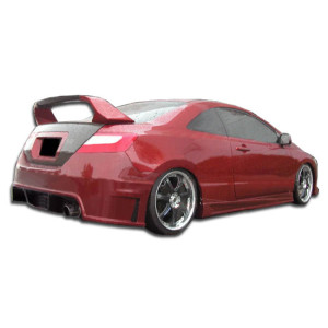 2006-2011 Honda Civic 2DR Duraflex Sigma Rear Bumper - 1 Piece - image 1