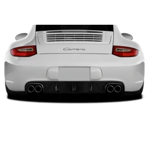 2009-2011 Porsche 997 AF-2 Carbon Fiber Rear Lip - image 1