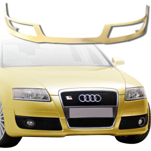 ModeloDrive FRP CE Front Lip Valance > Audi A6 C6 2008-2012 - image 1