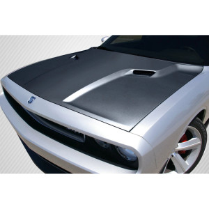 2008-2023 Dodge Challenger SRT Look Hood - 1 Piece - image 1
