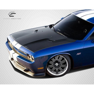 2008-2023 Dodge Challenger SRT Look Hood - 1 Piece - image 1