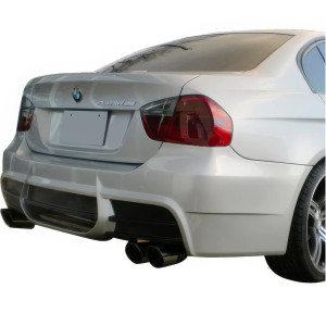 FRP WAL BISO Rear Bumper > BMW 3-Series (E90) 2007-2010> 4dr - image 1