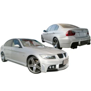 FRP WAL BISO Body Kit 4pc > BMW 3-Series (E90) 2007-2010> 4dr - image 1