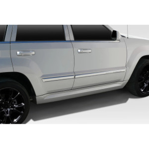 2005-2010 Jeep Grand Cherokee Duraflex SRT Look Side Skirt Rocker Panels - 2 Piece - image 1