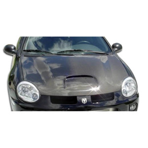 2000-2005 Dodge Neon Carbon Creations SRT Look Hood - 1 Piece - image 1