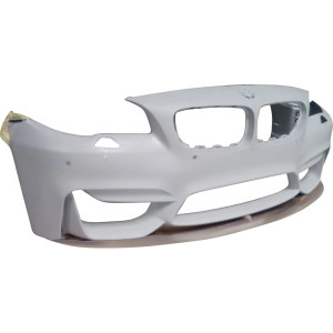 FRP Type-M4 Style Front Bumper and Lip 2pc > BMW 5-Series (F10) 2011-2016 > 4dr - image 1