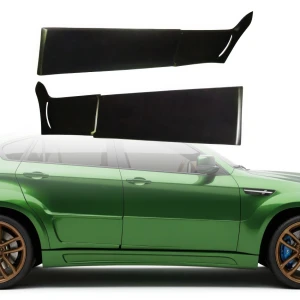 FRP LUMM Wide Body Door Caps 4pc > BMW X6 2008-2014 > 5dr - image 1