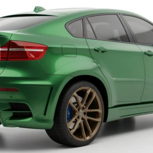 FRP LUMM Wide Body Fender Flares (rear) 2pc > BMW X6 2008-2014 > 5dr - image 1