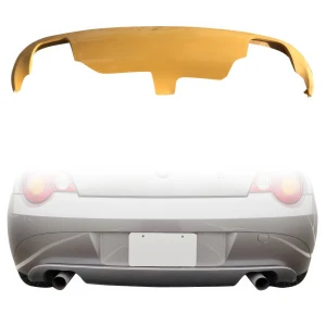 FRP AERO Diffuser (dual exhst cut outs) > BMW Z4 (E85) 2003-2008 - image 1