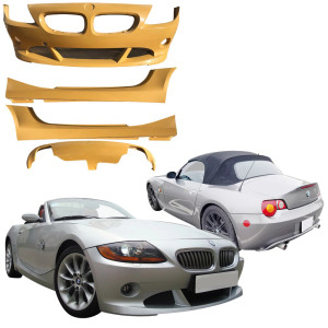 ModeloDrive FRP AERO Body Kit 4pc > BMW Z4 (E85) 2003-2008 - image 1