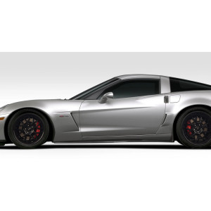 2005-2013 Chevrolet Corvette C6 Stingray Z Side Skirt Rocker Panels - 2 Piece - image 1