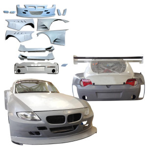 ModeloDrive FRP GTR Wide Body Kit 8pc > BMW Z4 (E86) 2003-2008 > 3dr Coupe - image 1