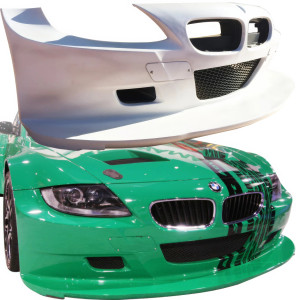 ModeloDrive FRP GTR Wide Body Front Bumper > BMW Z4 M (E86) 2006-2008 > 3dr Coupe - image 1