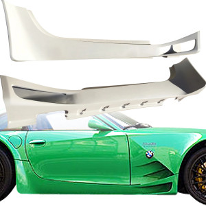 ModeloDrive FRP GTR Wide Body Side Skirts > BMW Z4 M (E86) 2006-2008 > 3dr Coupe - image 1