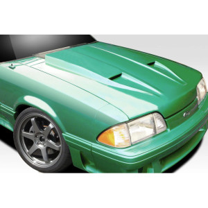 1987-1993 Ford Mustang STM Hood - 1 Piece - image 1