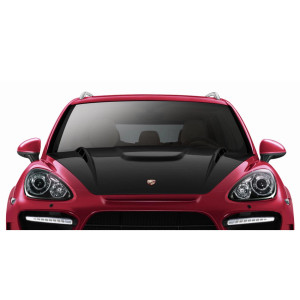 2011-2014 Porsche Cayenne Carbon AF-3 Hood ( CFP ) - 1 Piece - image 1