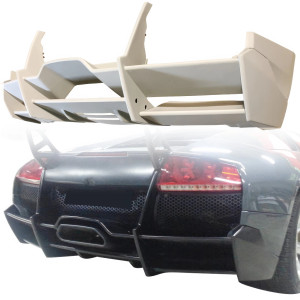 FRP LP670-SV Rear Bumper > Lamborghini Murcielago 2004-2011 - image 1