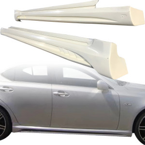 FRP WAL Side Skirts > Lexus IS250 2006-2013 > 4-Door Sedan - image 1