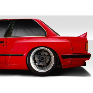 1984-1991 BMW 3 Series E30 TKO Wide Body Rear Fender Flares 70mm - 2 Piece - image 1