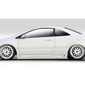2006-2011 Honda Civic 2DR Duraflex TR-N Side Skirts Rocker Panels - 2 Piece - image 1