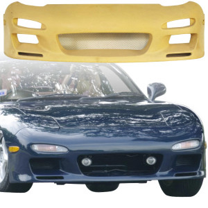 FRP KSPO Type-2 Front Bumper > Mazda RX-7 (FD3S) 1993-1997 - image 1