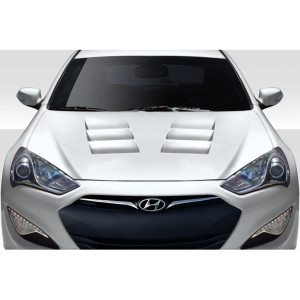 2013-2016 Hyundai Genesis Coupe 2DR TS-1 Hood - 1 Piece - image 1