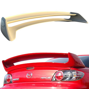 FRP RMAG Trunk Spoiler Wing > Mazda RX-8 (SE3P) 2004-2011 - image 1