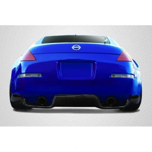 2003-2008 Nissan 350Z TS-1 Carbon Fiber Rear Lip - image 1