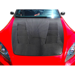 2000-2009 Honda S2000 Carbon Creations TS-1 Hood - 1 Piece - image 1