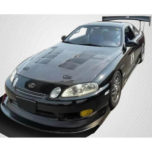 1992-2000 Lexus SC TS-1 Carbon Fiber Hood - image 1