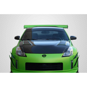 2003-2008 Nissan 350Z Z33 Carbon Creations DriTech TS-3 Hood - 1 Piece - image 1