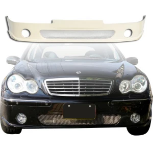 FRP CARL C-R Front Bumper > Mercedes-Benz C-Class (W203) 2001-2007 > 4-Door Sedan - image 1
