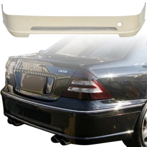 FRP CARL C-R Rear Lip Valance > Mercedes-Benz C-Class (W203) 2001-2007 > 4-Door Sedan - image 1