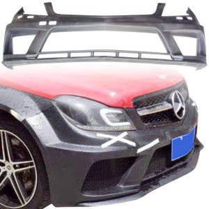 ModeloDrive FRP PDES BSER Wide Body Front Bumper > Mercedes-Benz C-Class (W204) 2012-2014 > 4-Door Sedan - image 1