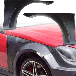 ModeloDrive FRP PDES BSER Wide Body Fenders (front) > Mercedes-Benz C-Class (W204) 2012-2014 > 4-Door Sedan - image 1
