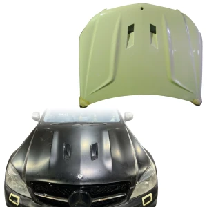 FRP PDES BLSR Turbo Hood > Mercedes-Benz C-Class (W204) 2012-2014 > 4-Door Sedan - image 1