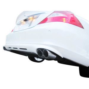 FRP BRAB Rear Diffuser Add-on > Mercedes-Benz CLS-Class (W219) 2006-2008 - image 1