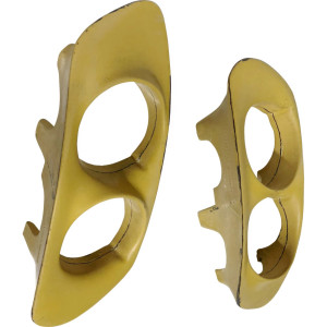 ModeloDrive FRP BRAB Front Fog Light Covers > Mercedes-Benz M-Class (W164) 2006-2008 - image 1