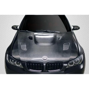 2009-2011 BMW 3 Series AF1 Carbon Fiber Hood - image 1