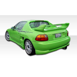 1993-1997 Honda Del Sol Duraflex Type M Rear Lip Under Spoiler Air Dam - 1 Piece - image 1