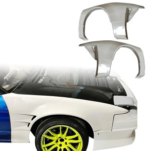 ModeloDrive FRP ORI t3 55mm Wide Body Fenders (front) > Nissan 240SX 1989-1994 > 3dr Hatch - image 1