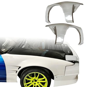 FRP ORI t3 55mm Wide Body Fenders (front) > Nissan 240SX 1989-1994 > 3dr Hatch - image 1
