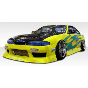 1995-1996 Nissan 240SX S14 Duraflex Type U Front Bumper - 1 Piece - image 1