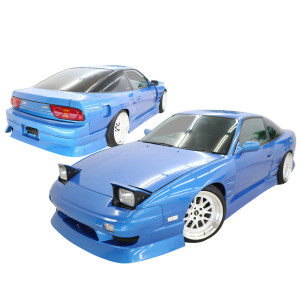 FRP URA v4 Body Kit 4pc > Nissan 240SX 1989 - 1994 > 3dr Hatch - image 1
