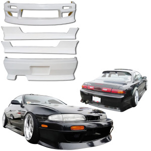 ModeloDrive FRP DMA t3 Body Kit > Nissan 240SX (S14) 1995-1996 - image 1