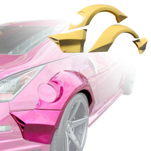 ModeloDrive FRP SDAS Wide Body 60mm Fender Flares (rear) 4pc > Nissan 350Z (Z33) 2003-2008 - image 1