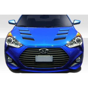 2012-2017 Hyundai Veloster Hyundai Veloster Duraflex AM-S Hood - 1 Piece - image 1