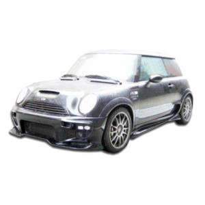 2002-2006 Mini Cooper / Cooper S R50 R53 2005-2008 Cooper convertible R52 Duraflex Vader Side Skirts Rocker Panels - 2 Piece - image 1 2002-2006 Mini Cooper / Cooper S R50 R53 2005-2008 Cooper convertible R52 Duraflex Vader Side Skirts Rocker Panels - 2 Piece - image 1