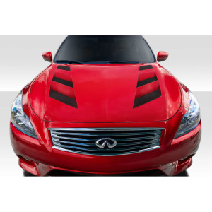 2008-2015 Infiniti G Coupe G37 Q60 Duraflex AM-S Hood - 1 Piece - image 1