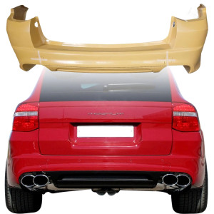 ModeloDrive FRP TART Rear Bumper w Diffuser > Porsche Cayenne (957) 2008-2010 - image 1